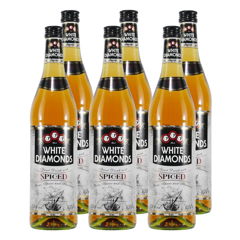 White Diamonds Spiced Spirit Drink (6 x 0,7L)