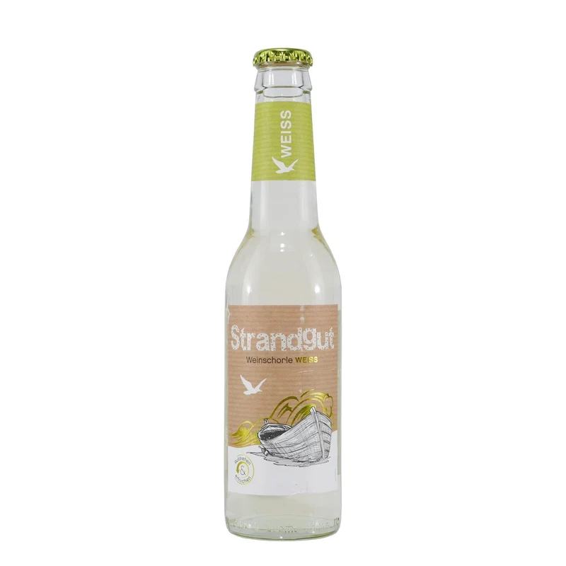 Strandgut Weinschorle Weiß (12 x 0,275L)
