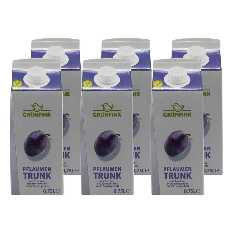 Grünfink Pflaumentrunk (8 x 0,75L)