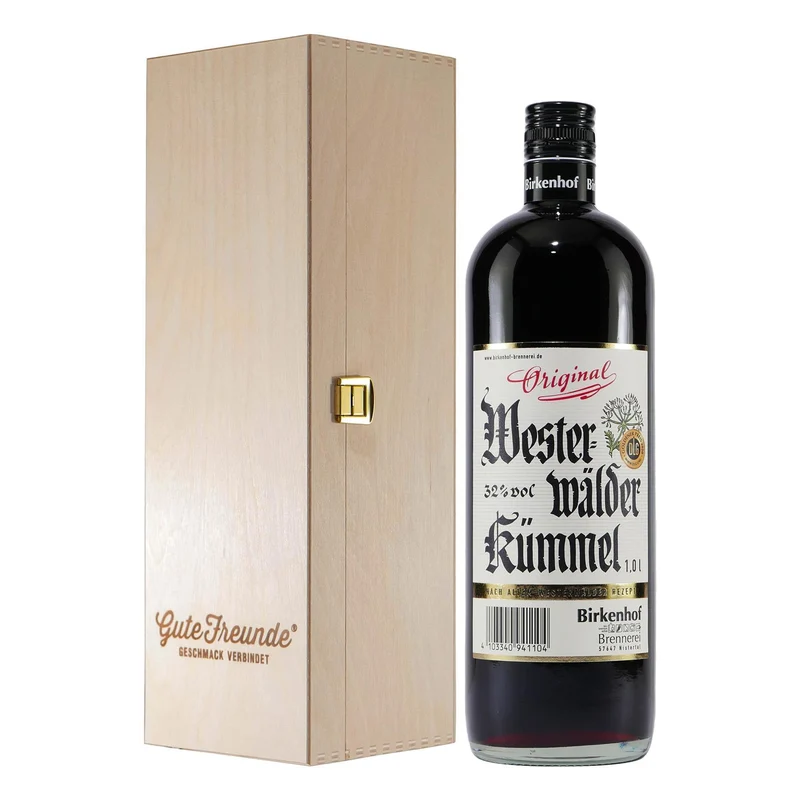 Birkenhof Westerwälder Kümmel mit Geschenk-HK