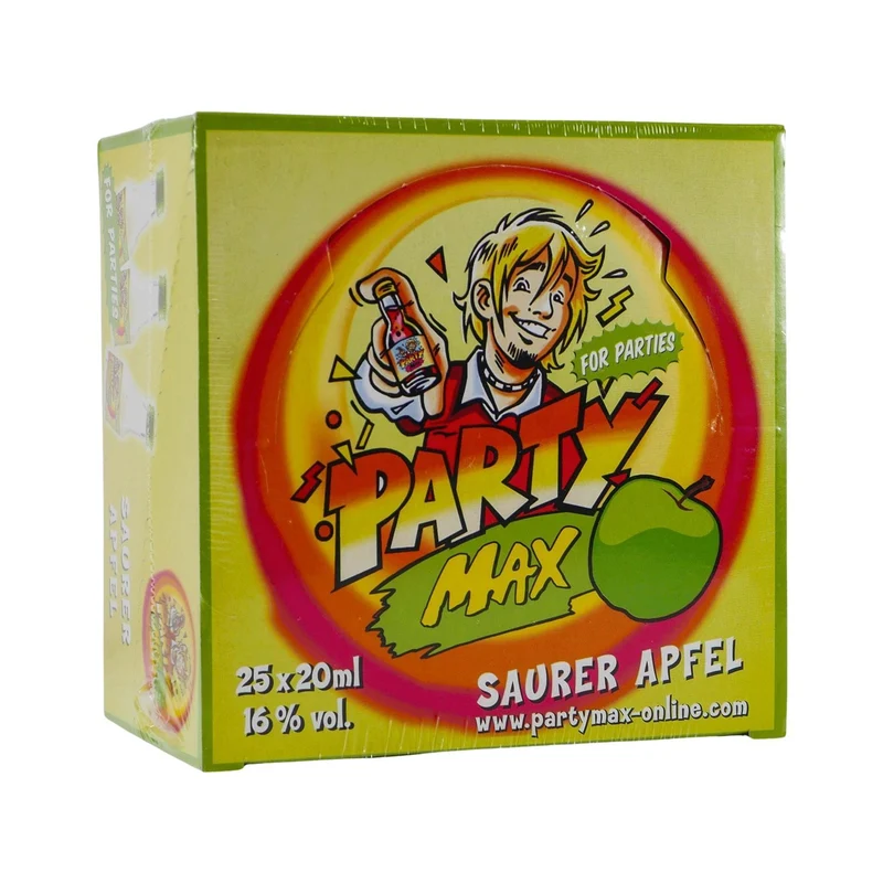 Party Max Saurer Apfel (25 x 0,02L)