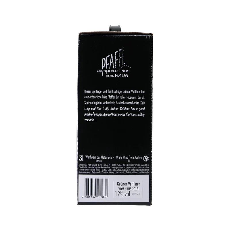 Pfaffl Grüner Veltliner -trocken- 3,0L BIB