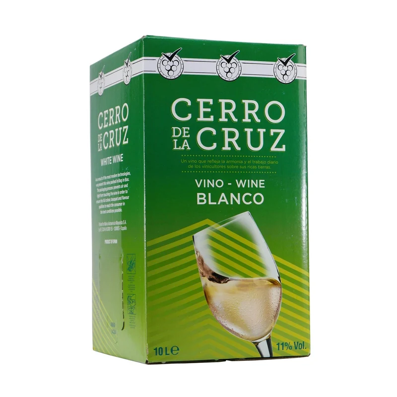 Cerro de la Cruz Vino Blanco Weißwein -trocken- 10L BIB