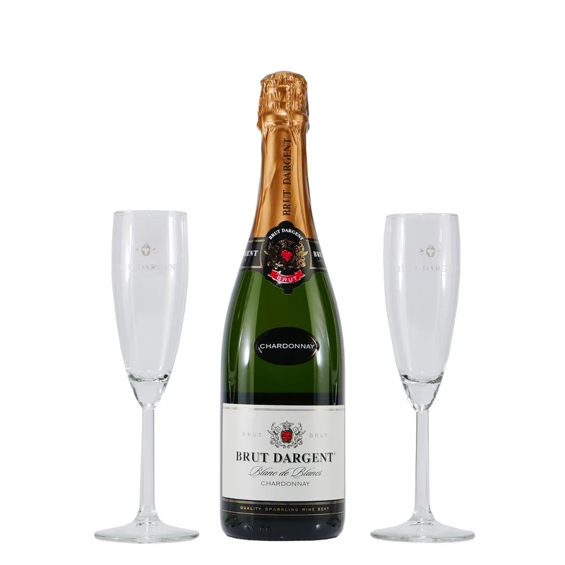 Brut Dargent Chardonnay Sekt - Geschenkpackung