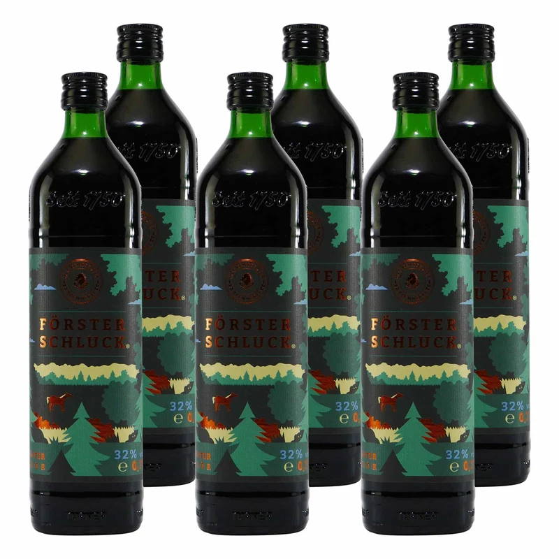 Mackenstedter Försterschluck Kräuterlikör (6 x 0,7L)