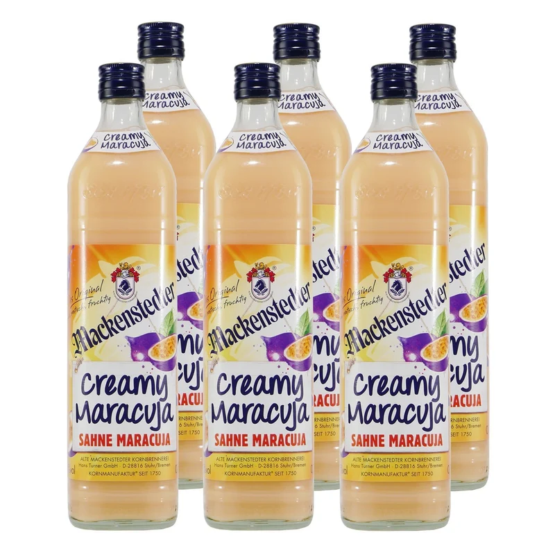 Mackenstedter Creamy-Maracuja Likör (6 x 0,7L)