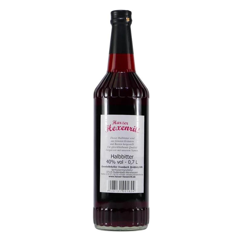 Harzer Hexenritt - Kräuter-Halb-Bitter