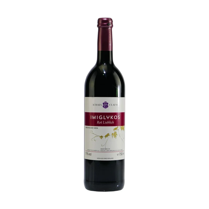 Achaia Clauss Imiglykos Rotwein -lieblich- (6 x 0,75L)