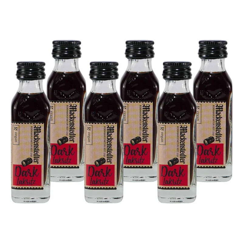 Mackenstedter Dark-Lakritz Likör (25 x 0,02L)