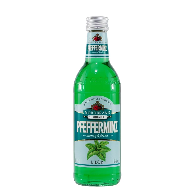 Nordbrand Pfefferminz Likör (0,35L) mit HK