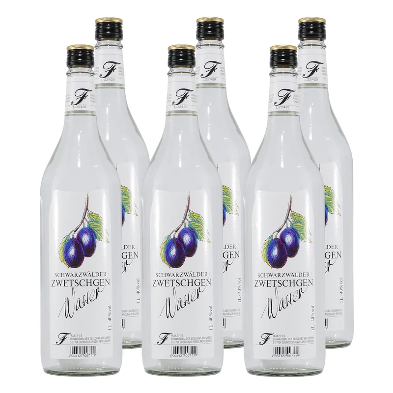 Fies Schwarzwälder Zwetschgen Wasser (6 x 1,0L)
