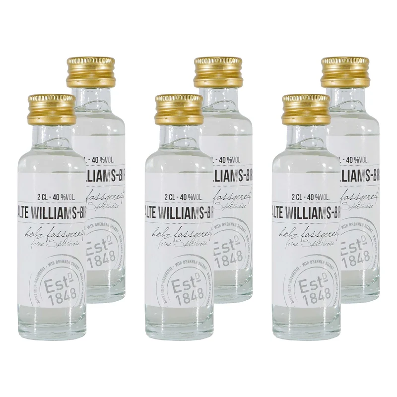 Birkenhof Alte Williams-Birne Obstbrand (25 x 0,02L)