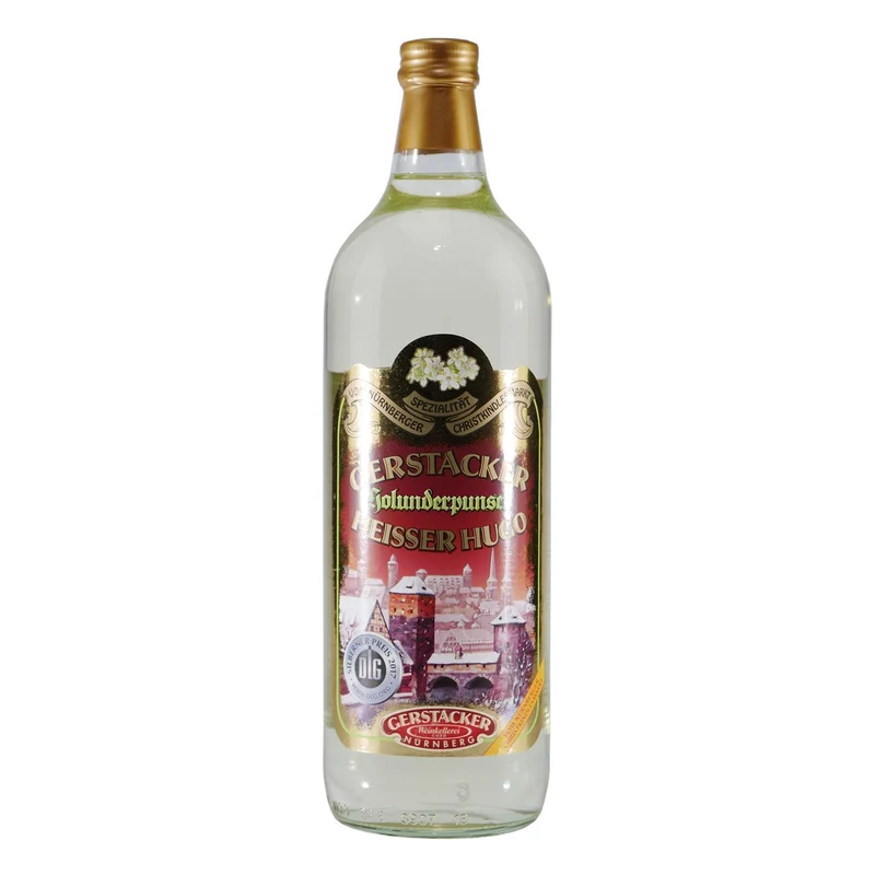 Gerstacker Holunderpunsch "Heißer Hugo" (6 x 1,0L)