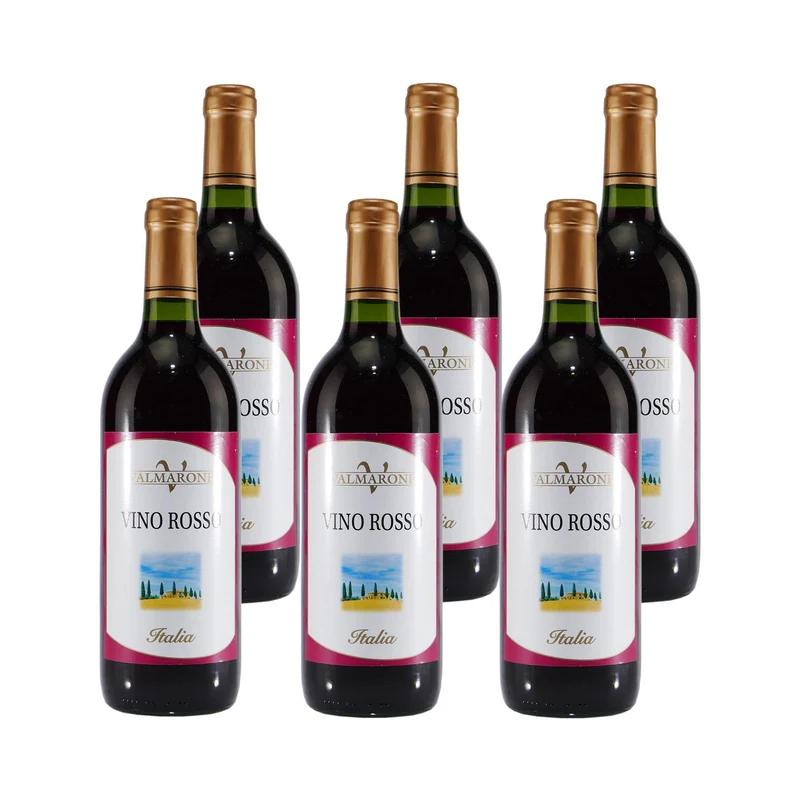 Valmarone Vino Rosso -trocken- (6 x 0,75L)