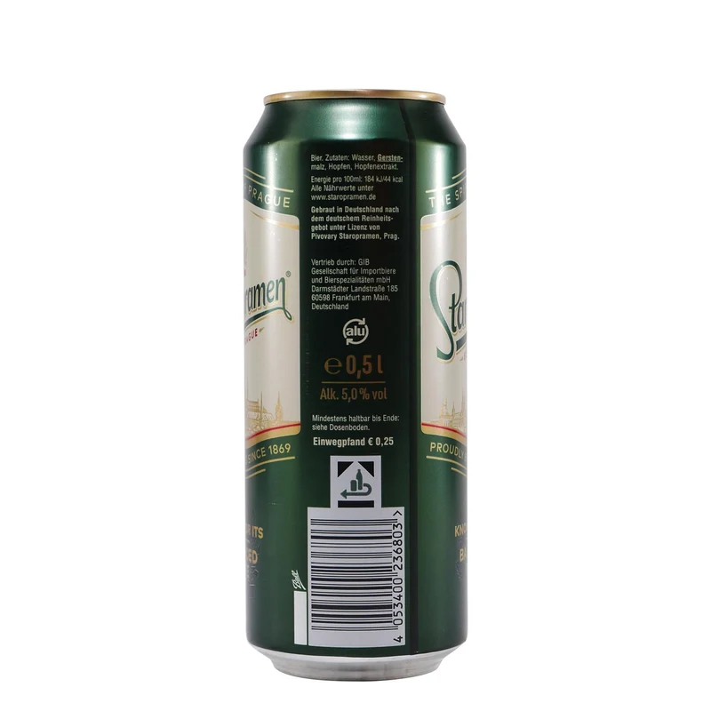 Staropramen Premium Lagerbier (24 x 0,5L) EINWEG