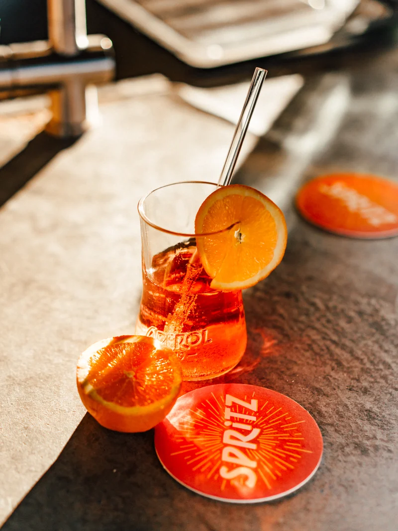 Spritz 🧡 Untersetzer für euren Spritz 🍊- egal ob Aperol, Sarti ✨oder sonstwas