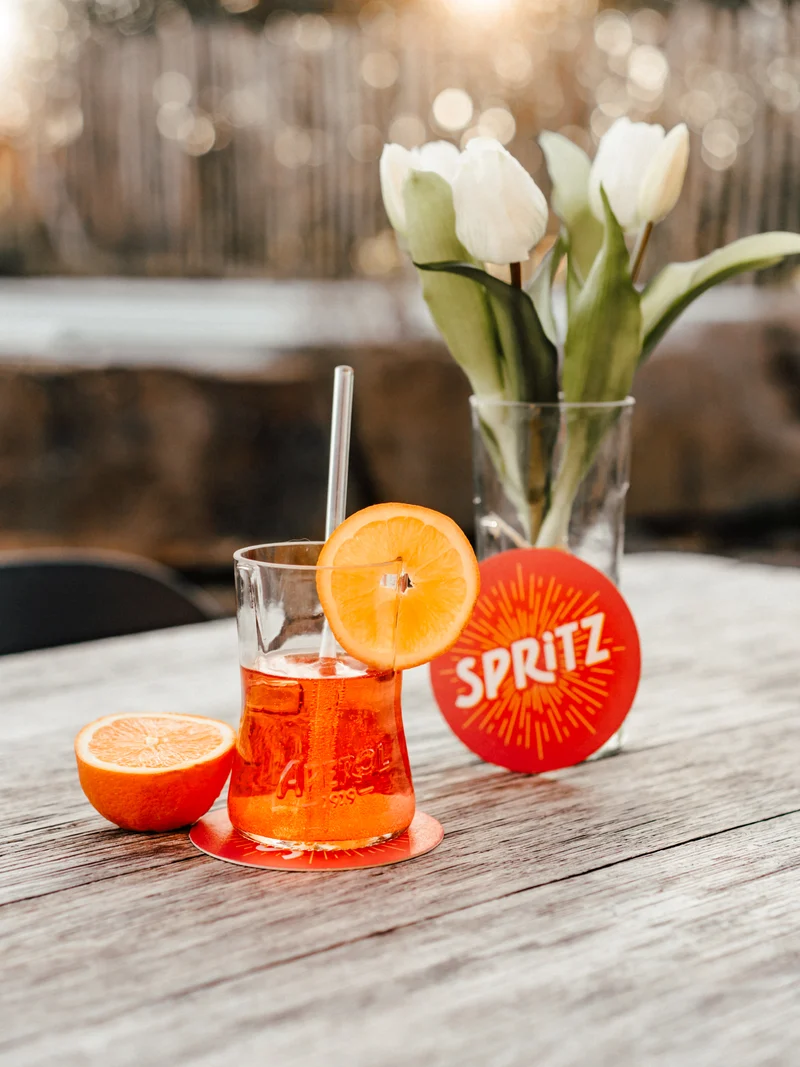 Spritz 🧡 Untersetzer für euren Spritz 🍊- egal ob Aperol, Sarti ✨oder sonstwas