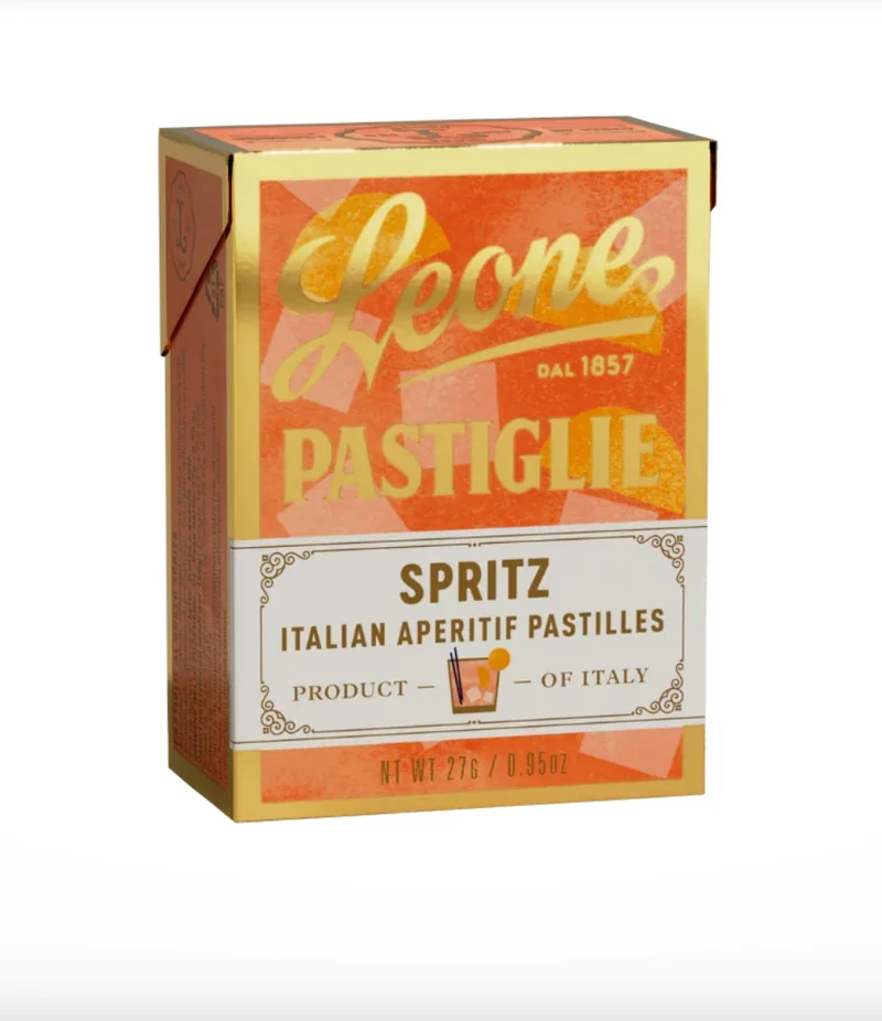 Pastillen Aperitivo Spritz - mal was anderes in der Schachtel ! - witzig für alle Aperol Fans von Leone