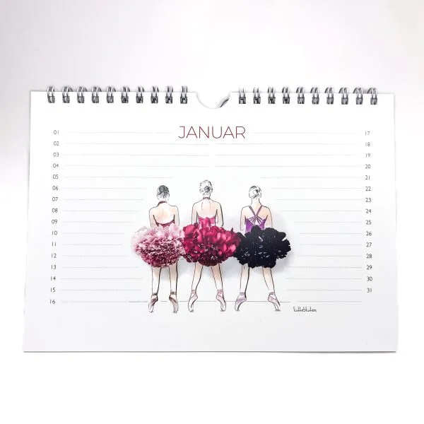 Zauberhafter Geburtstags 🥳 Kalender von Lütteblüten by Gabriele Ampt