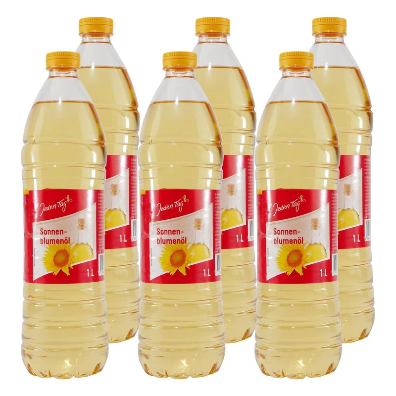 Jeden Tag Sonnenblumenöl (15 x 1,0L)