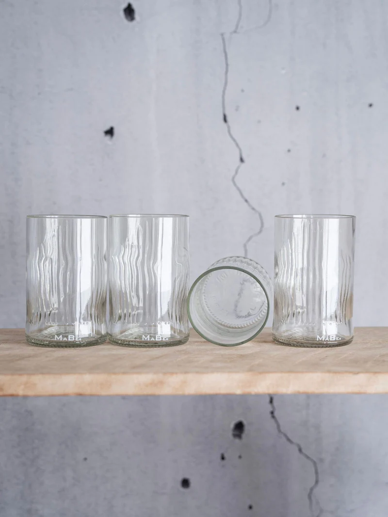 Glas 🔆 Upcycling aus der leeren Campari Flasche - der Hit