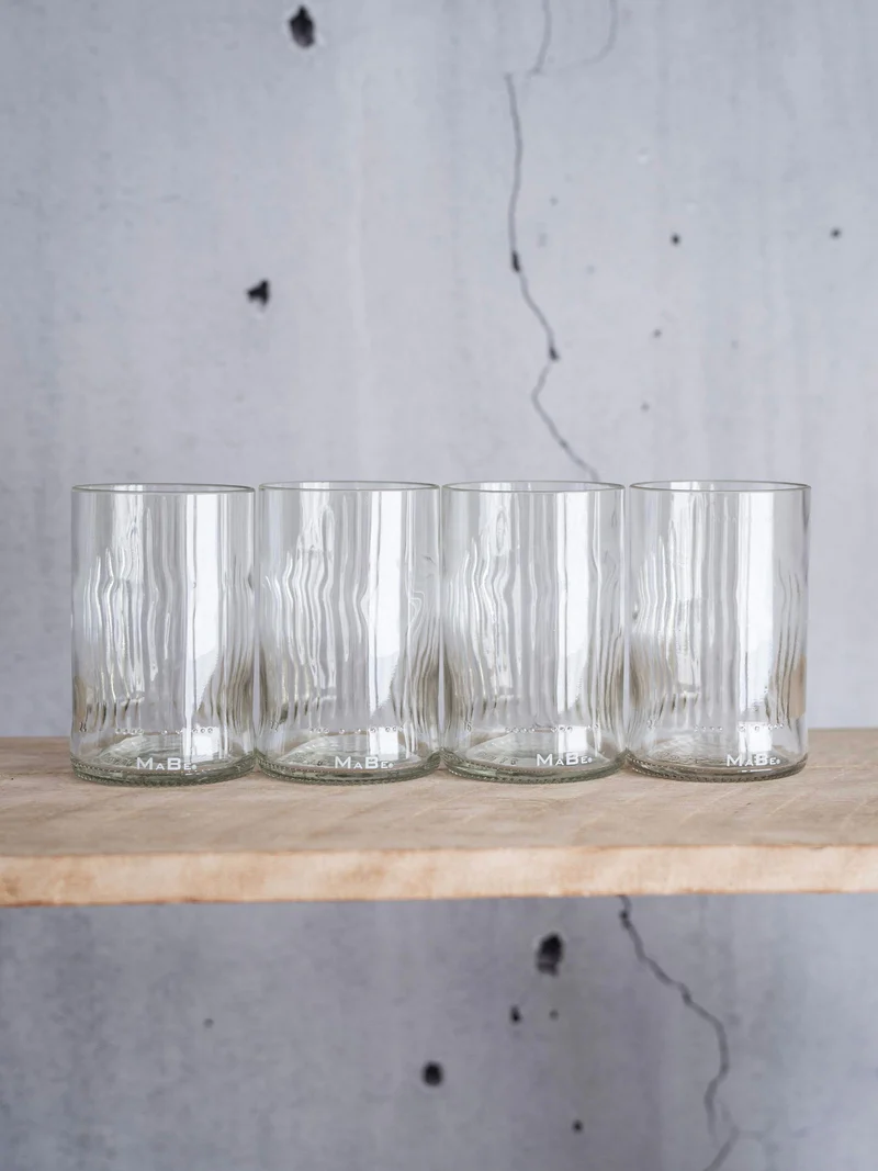 Glas 🔆 Upcycling aus der leeren Campari Flasche - der Hit