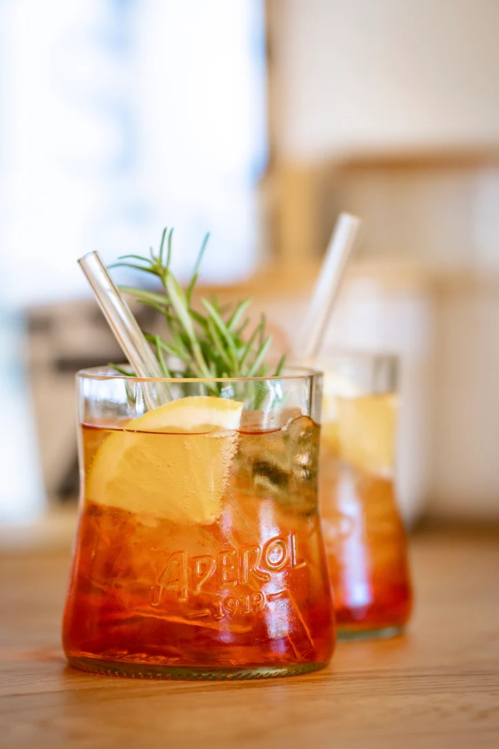 NUR NOCH WENIGE VORRÄTIG ‼️ APEROL HAT EINE NEUE FLASCHE - OHNE DEN SCHRIFTZUG 😳 Aperol Glas - witzig & nachhaltig Upcycling der 1l Flasche