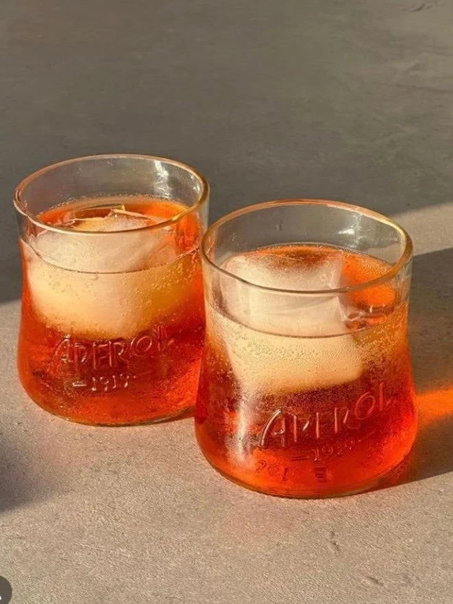 NUR NOCH WENIGE VORRÄTIG ‼️ APEROL HAT EINE NEUE FLASCHE - OHNE DEN SCHRIFTZUG 😳 Aperol Glas - witzig & nachhaltig Upcycling der 1l Flasche