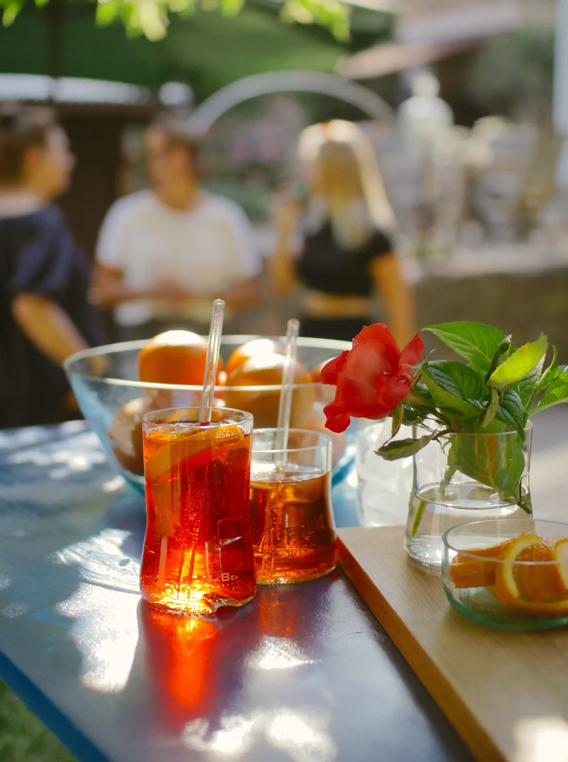 NUR NOCH WENIGE VORRÄTIG ‼️ APEROL HAT EINE NEUE FLASCHE - OHNE DEN SCHRIFTZUG 😳 Aperol Glas - witzig & nachhaltig Upcycling der 1l Flasche