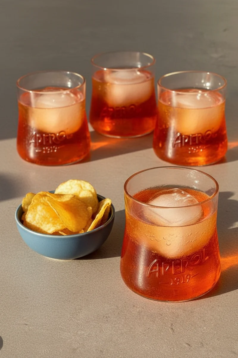 NUR NOCH WENIGE VORRÄTIG ‼️ APEROL HAT EINE NEUE FLASCHE - OHNE DEN SCHRIFTZUG 😳 Aperol Glas - witzig & nachhaltig Upcycling der 1l Flasche