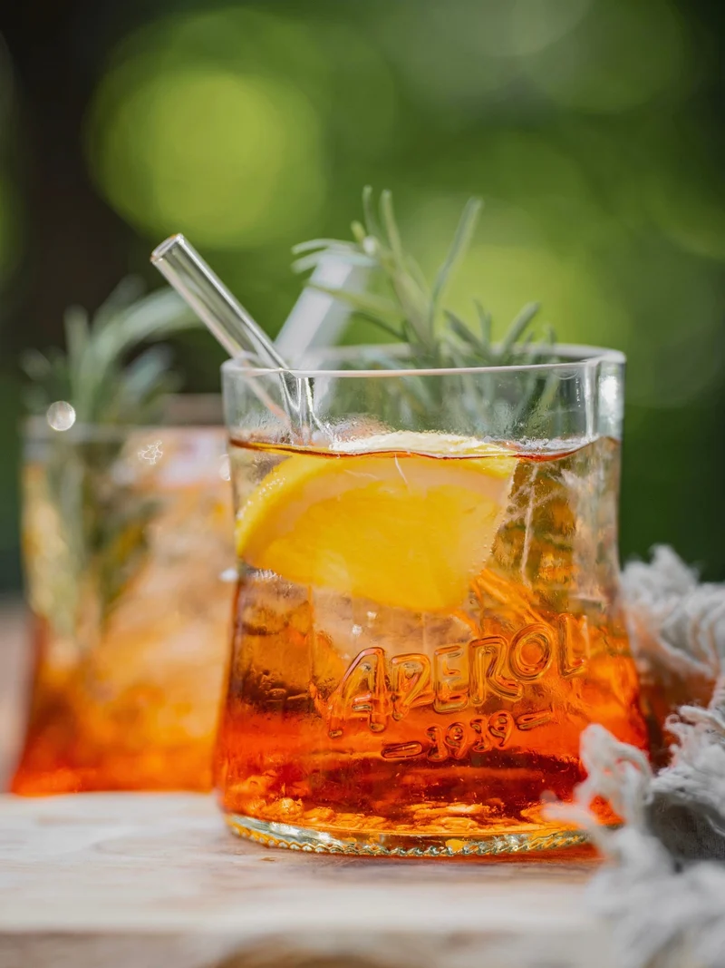 NUR NOCH WENIGE VORRÄTIG ‼️ APEROL HAT EINE NEUE FLASCHE - OHNE DEN SCHRIFTZUG 😳 Aperol Glas - witzig & nachhaltig Upcycling der 1l Flasche