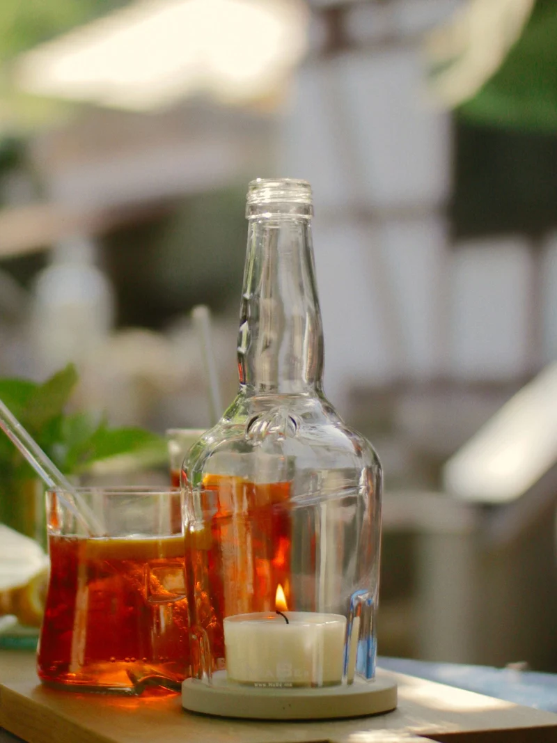 NUR NOCH WENIGE VORRÄTIG ‼️ APEROL HAT EINE NEUE FLASCHE - OHNE DEN SCHRIFTZUG 😳 Aperol Glas - witzig & nachhaltig Upcycling der 1l Flasche