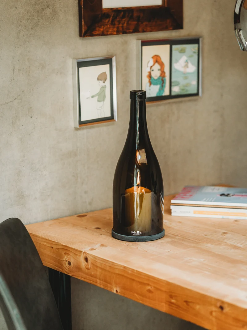 Windlicht - Achtung Winelovers, das ist ja wohl ein dickes Ding !