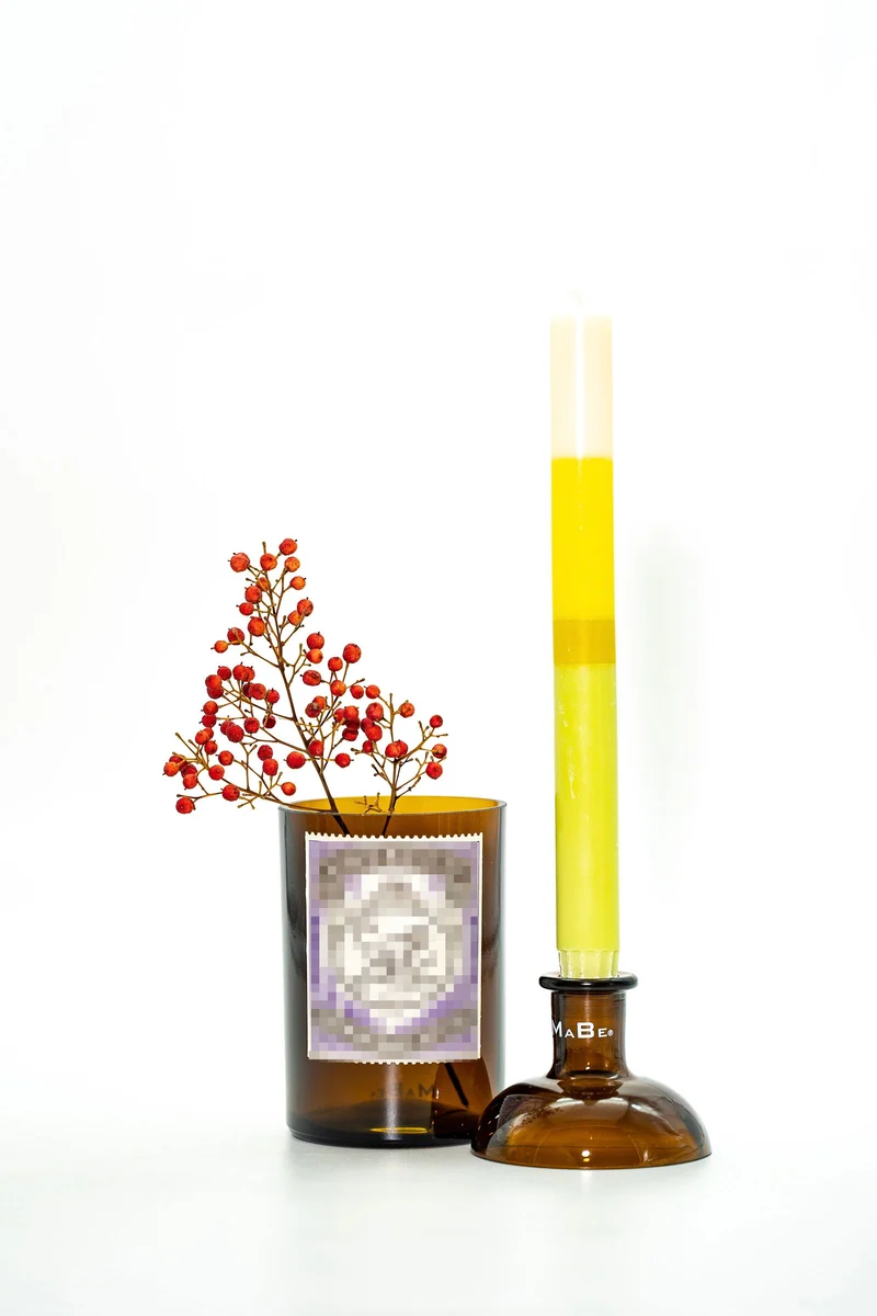 Gin Set 🐵 Vase und Kerzenständer - witzig & wunderbar - ein tolles Geschenk