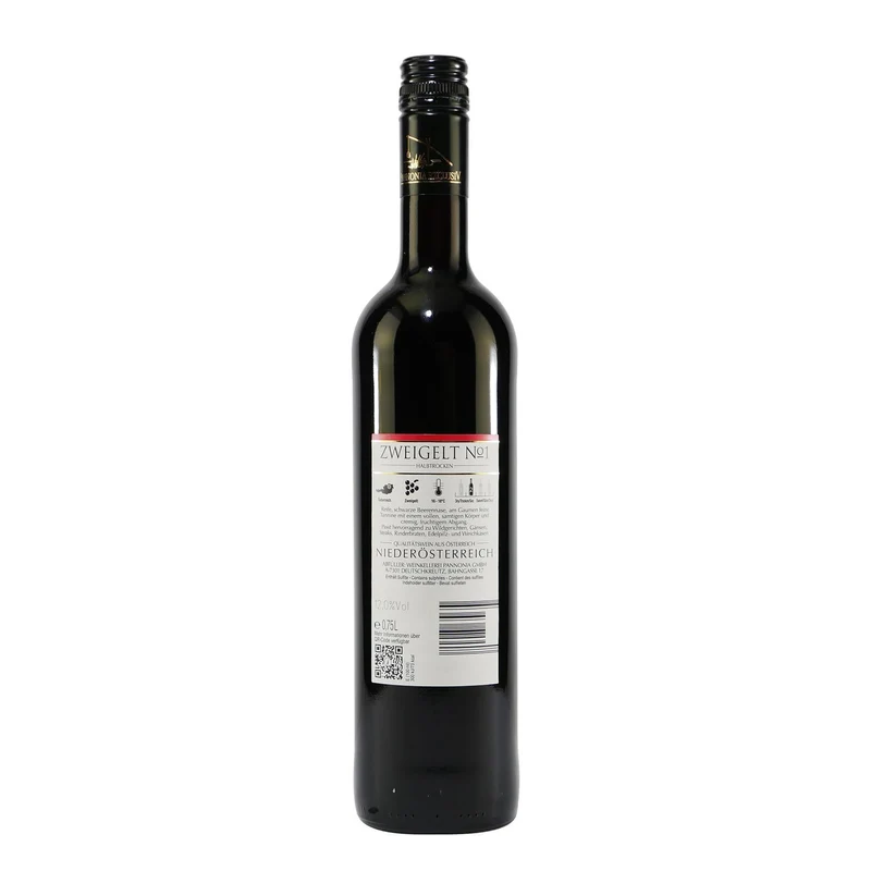 Pannonia Exclusiv Zweigelt -halbtrocken- (6 x 0,75L)