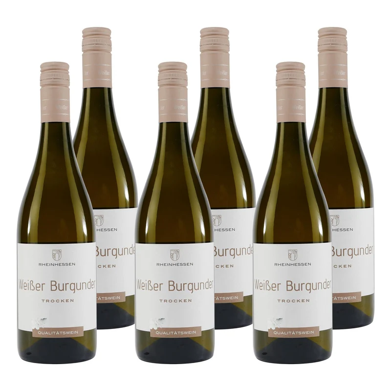 Vineris Weißer Burgunder Rheinhessen -trocken- (6 x 0,75L)