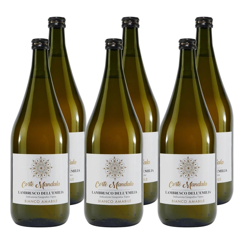 Corte Mandala Lambrusco Bianco -lieblich- (6 x 1,5L)