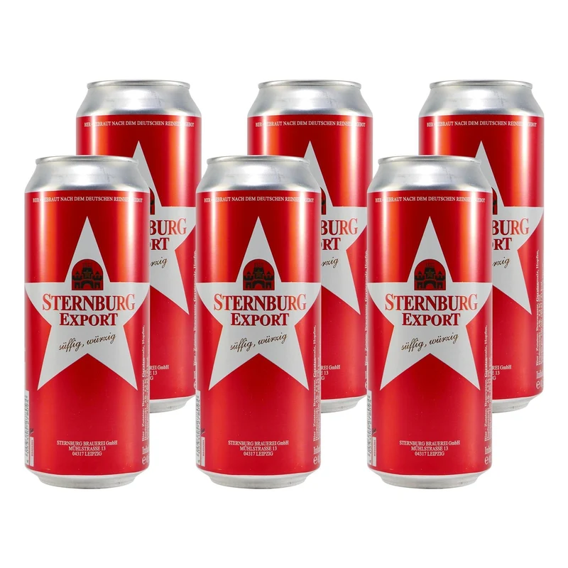 Sternburg Export Bier (24 x 0,5L) EINWEG