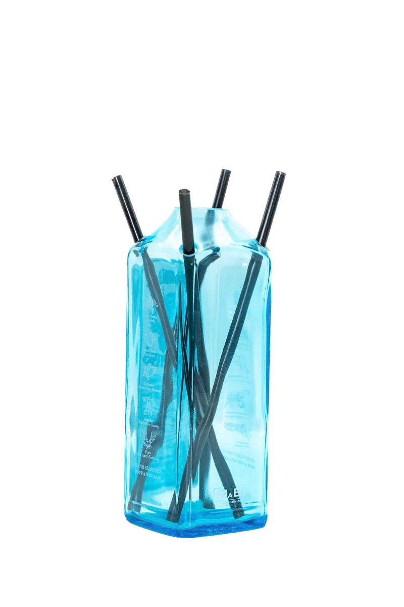 Party Gag für den Gin Liebhaber - witzige Geschenkidee - upcycling aus der leergetrunkenen GIN 🩵 Flasche