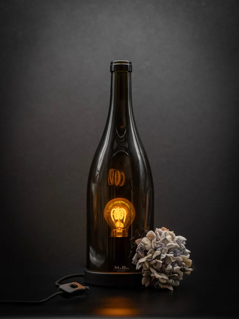 Big Bottle TischLampe (40cm) 3 l Wein