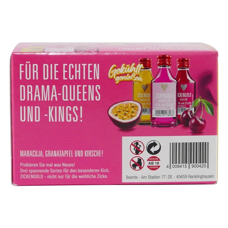 Boente Zickenbox Likör (24 x 0,02L)