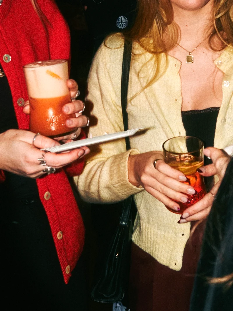 Glas 🧡 aus der alten 0,7l Aperol Flasche mit der APEROL Prägung - witzig & unique