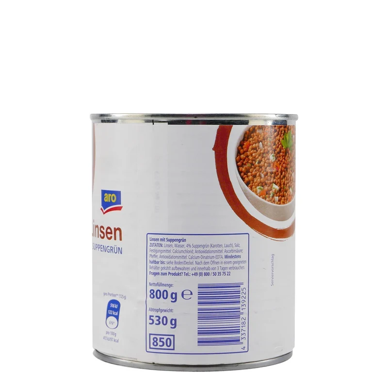 aro Linsen mit Suppengrün (12 x 800g)