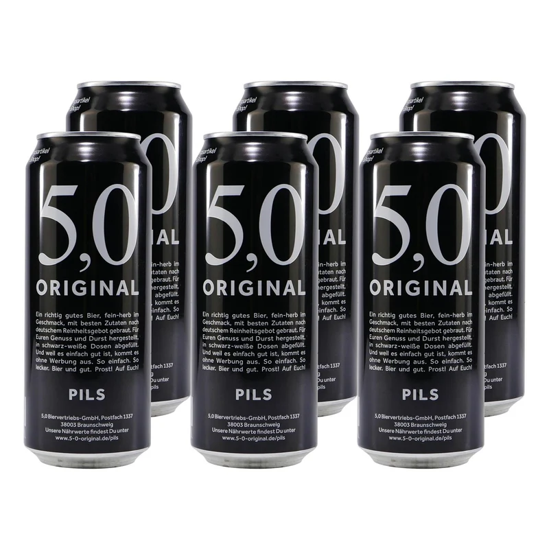 5,0 Original Pils (24 x 0,5L) EINWEG