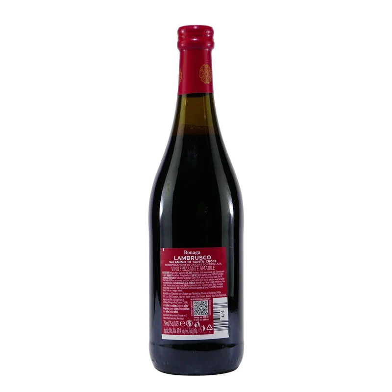 Bonaga Lambrusco DOC -lieblich- (6 x 0,75L)