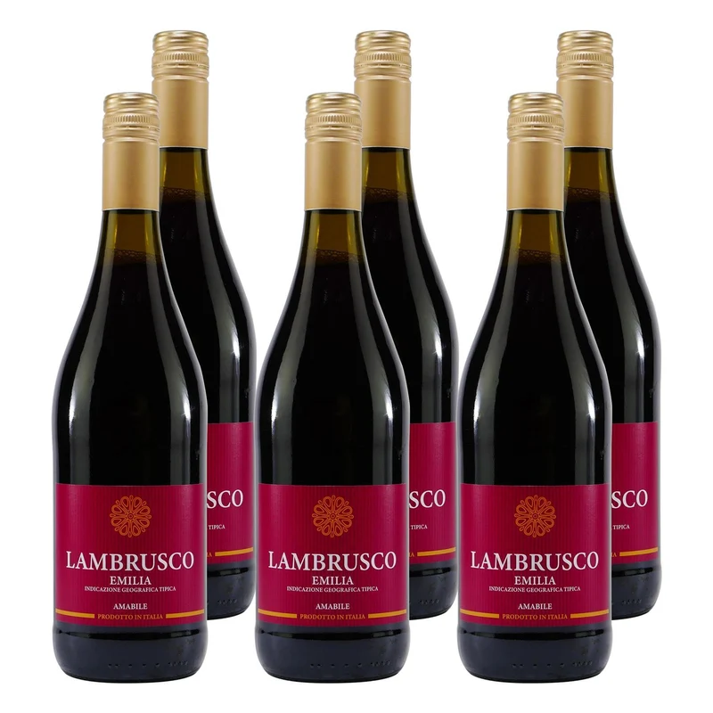 Ferspa Lambrusco Emilia IGT -lieblich- (6 x 0,75L)