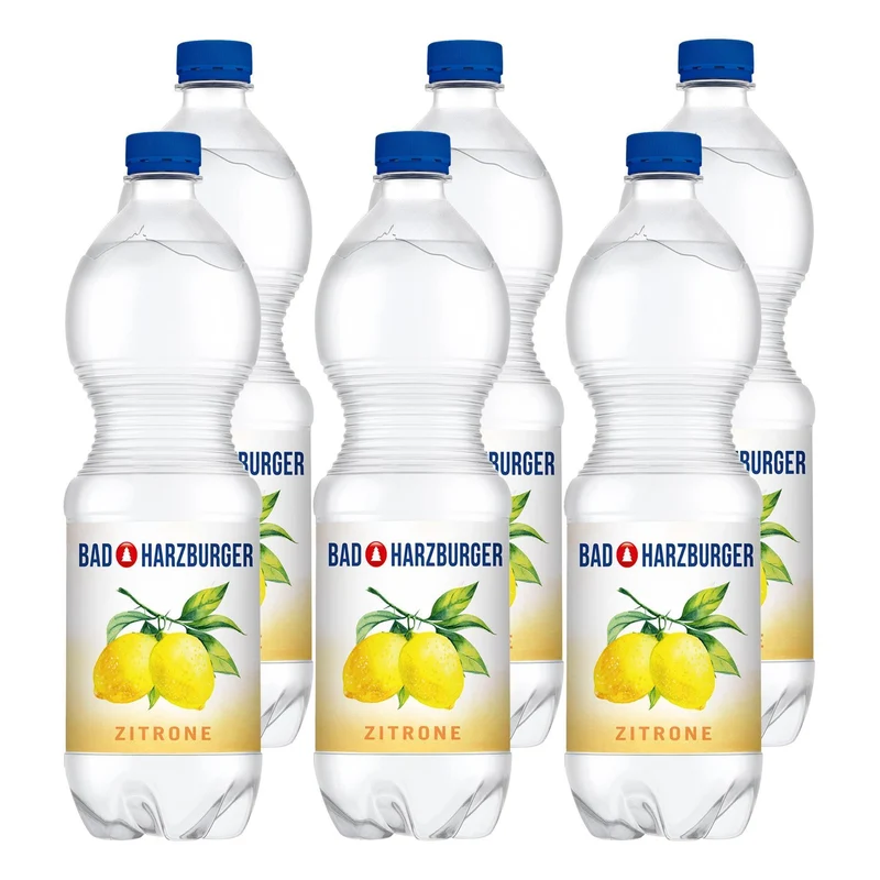 Bad Harzburger Zitronen Limonade (12 x 1,0L) EINWEG