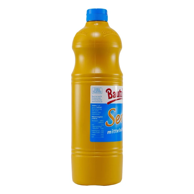 Bautzner Senf -mittelscharf- (12 x 1,0L)