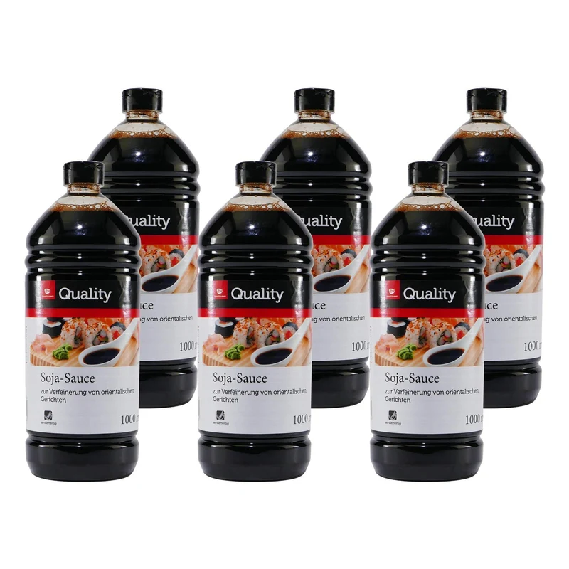 Trans Gourmet Soja-Sauce (6 x 1,0L)