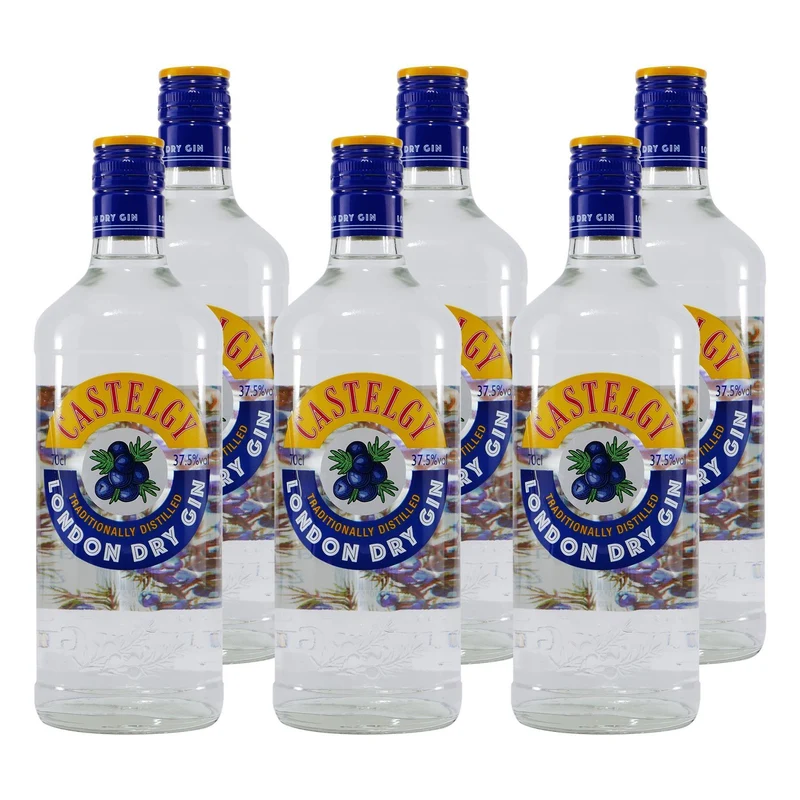 Castelgy London Dry Gin (6 x 0,7L)